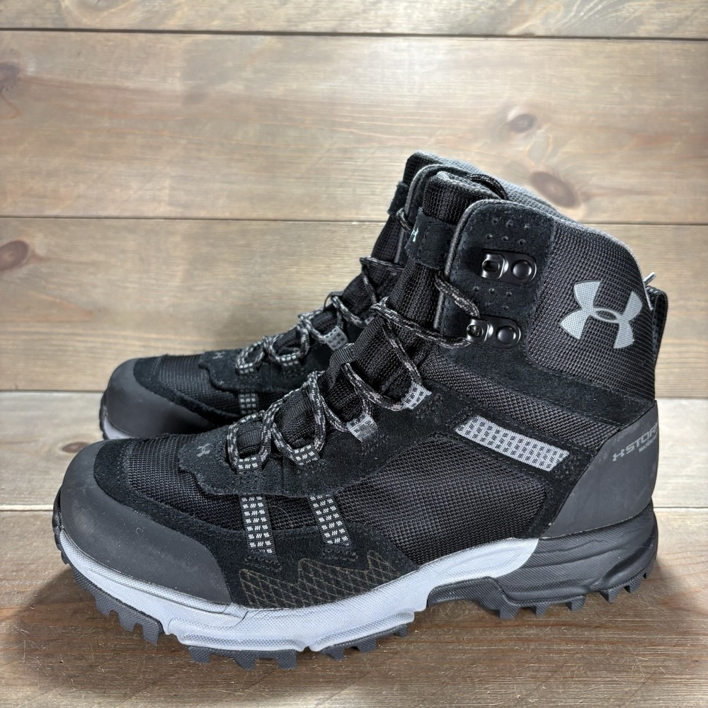 under armour post canyon womens size 9 shoes black waterproof hiking boots